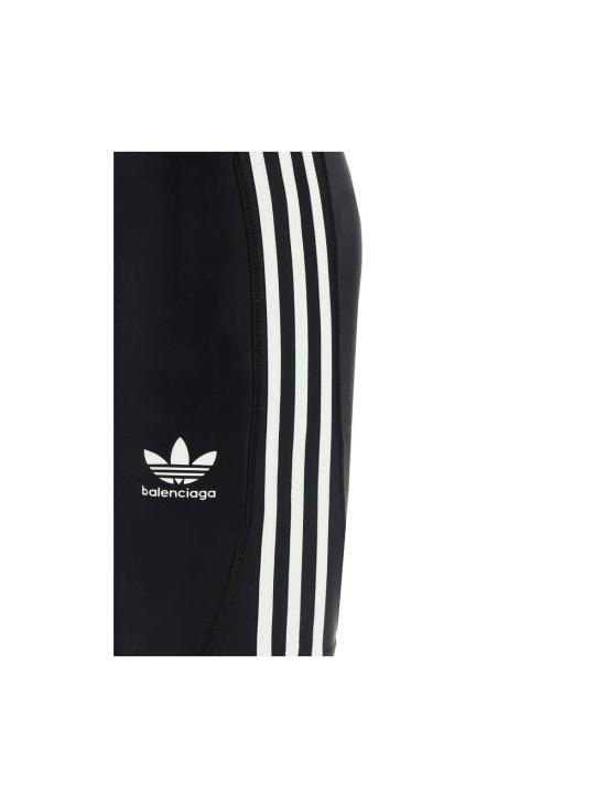  발렌시아가 레깅스 X 아디다스 로고 스포티  블랙 - BALENCIAGA