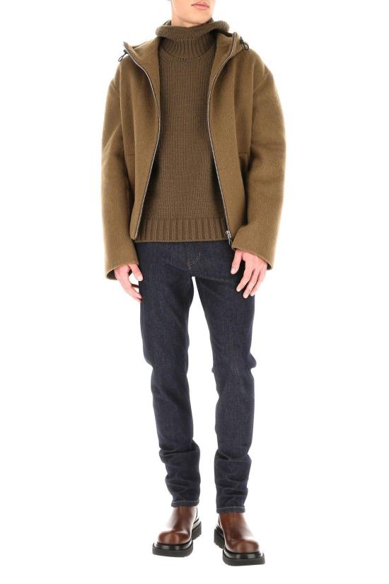  보테가베네타 스웨터 보테가 베네타 머드 울 블렌드  베이지 - BOTTEGA VENETA