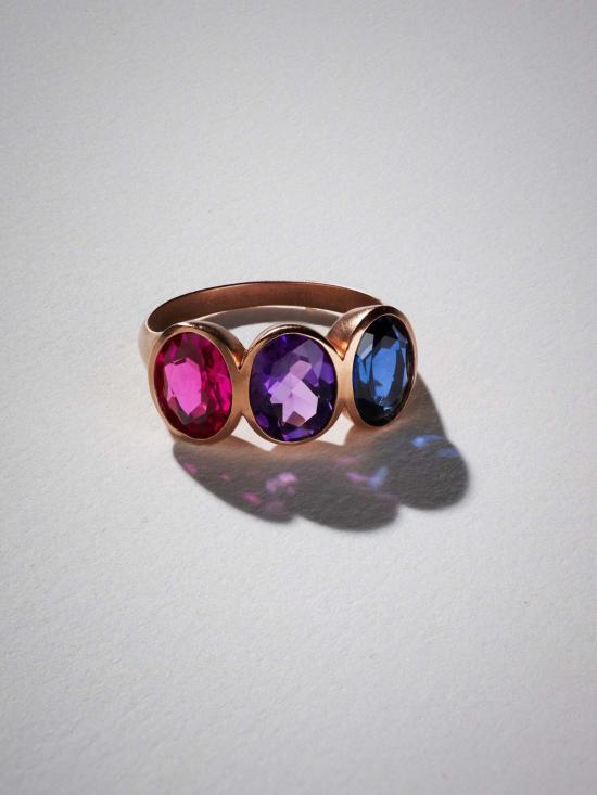  브루나 테노리오 주얼리 반지 트리오 링 - BRUNA TENORIO JEWELRY