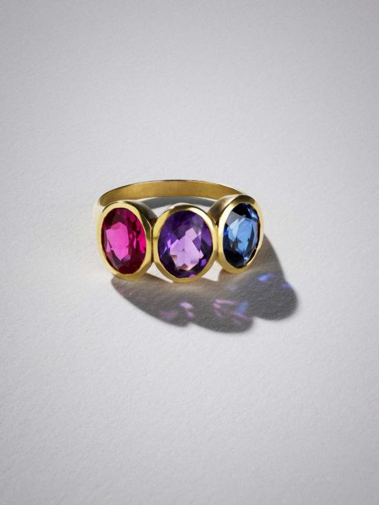  브루나 테노리오 주얼리 반지 트리오 링 - BRUNA TENORIO JEWELRY