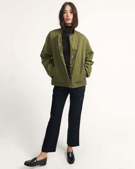  론 자켓 Lwn Tula 재킷 올리브 - LWN