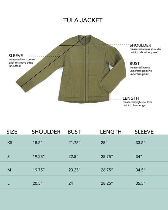  론 자켓 Lwn Tula 재킷 올리브 - LWN