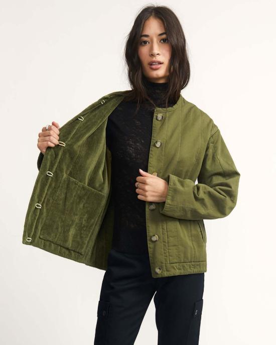  론 자켓 Lwn Tula 재킷 올리브 - LWN