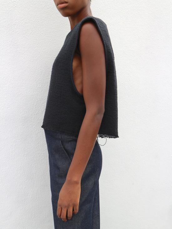  Bad Form 민소매 티셔츠 나쁜 형태 집계 작물 해군