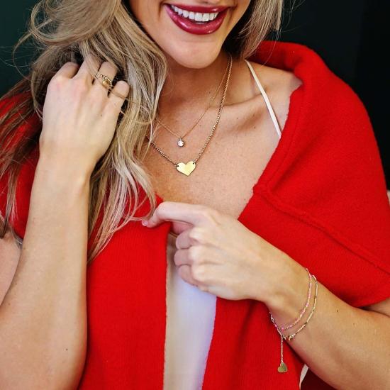  보우드 레인 목걸이/팬던트 멜라니아 목걸이 골드 - BOWOOD LANE