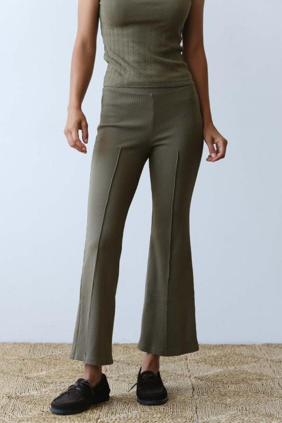  도니 스트레이트 팬츠 립 킥 플레어 팬츠 - DONNI.