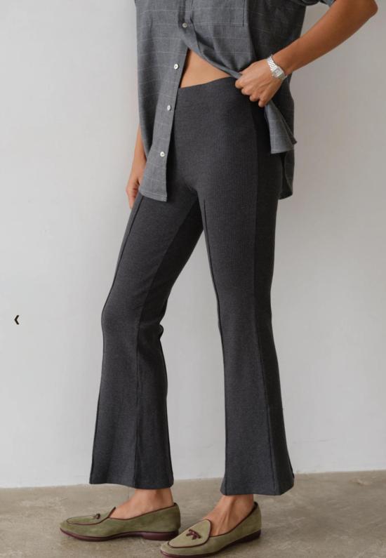  도니 스트레이트 팬츠 립 킥 플레어 팬츠 - DONNI.