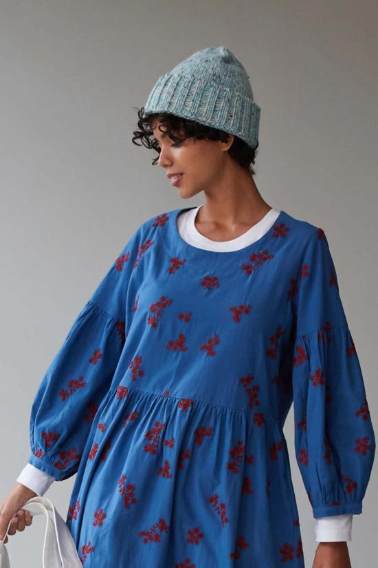  카론 칼라한 모자 캐론 캘러핸 마야 비니 터쿼이즈 컨페티