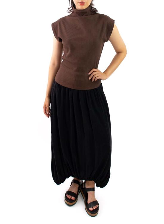  메그 블라우스 슬리브리스 스키니 탑 - MEG