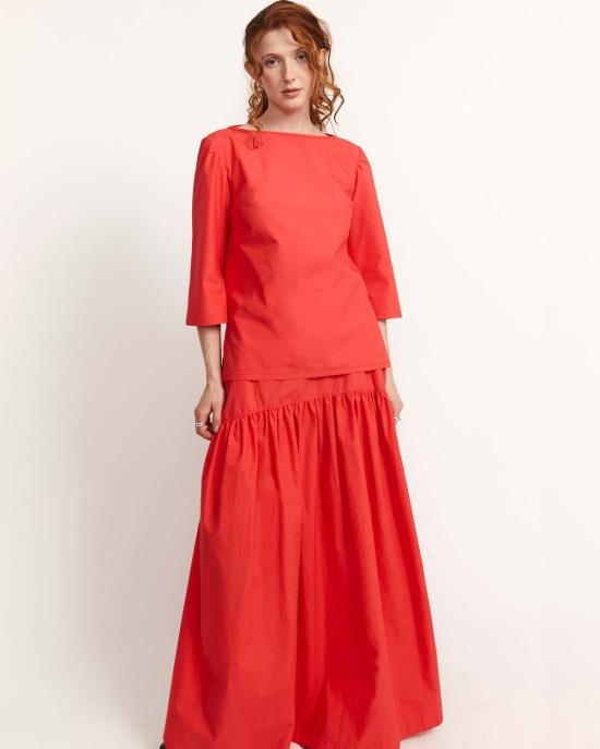  LWN 숏 스커트 Lwn Talis 스커트 캔디 레드 - OTHER BRANDS