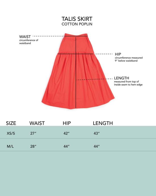  론 숏 스커트 Lwn Talis 스커트 캔디 레드 - LWN
