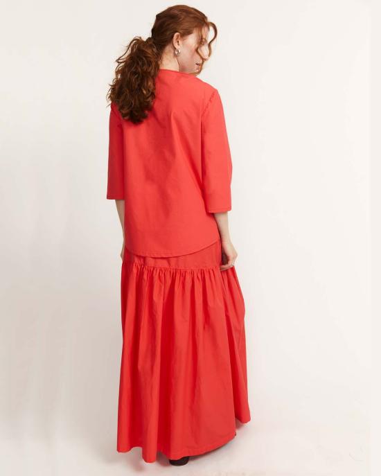  LWN 숏 스커트 Lwn Talis 스커트 캔디 레드 - OTHER BRANDS