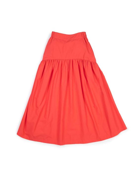  론 숏 스커트 Lwn Talis 스커트 캔디 레드