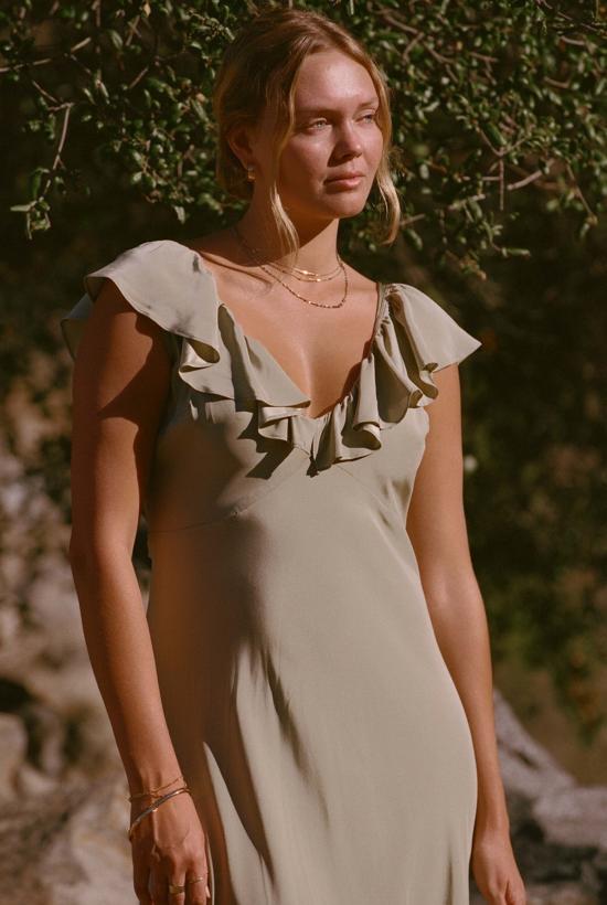  Merritt Charles 롱 원피스 메릿 찰스 플로렌스 드레스