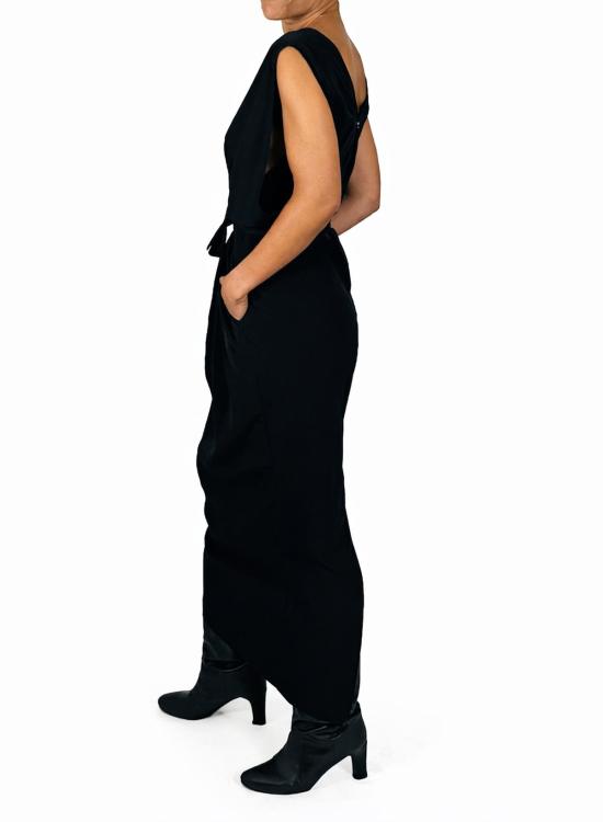  메그 롱 원피스 에어플로우 드레스 오닉스 - MEG