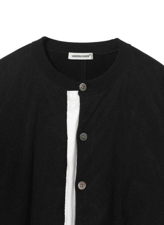  언더커버 가디건 레이어드 나일론 튤 - UNDERCOVER