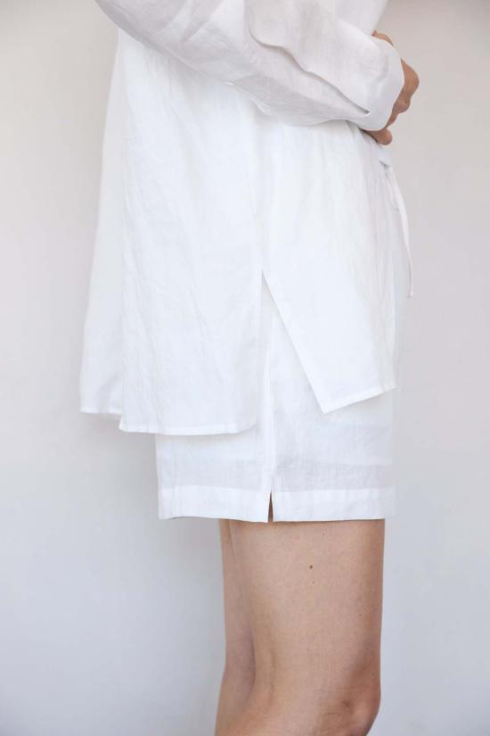  It Is Well L.A. 셔츠 잇이즈웰 L.A. 오버사이즈 린넨 셔츠 옐로우 - IT IS WELL L.A.