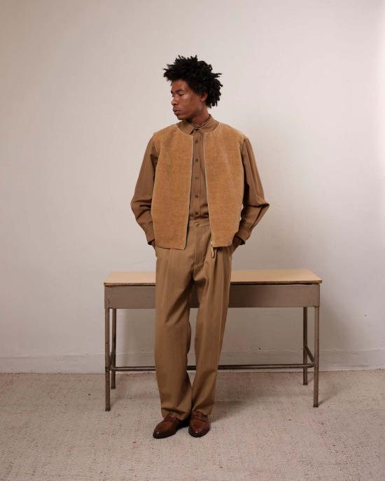  Colbo 수트 팬츠 콜보 싱글 플리츠 - OTHER BRANDS