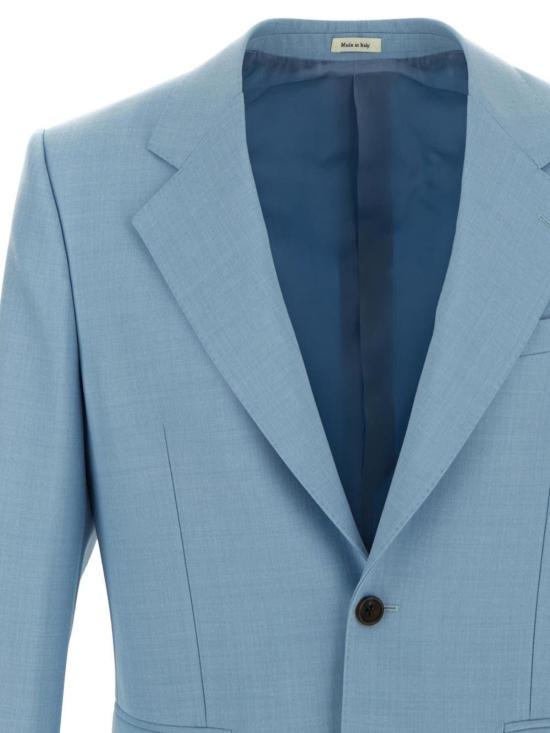  알렉산더 맥퀸 수트 자켓 울 재킷 블레이저 클리어 블루 - ALEXANDER MCQUEEN