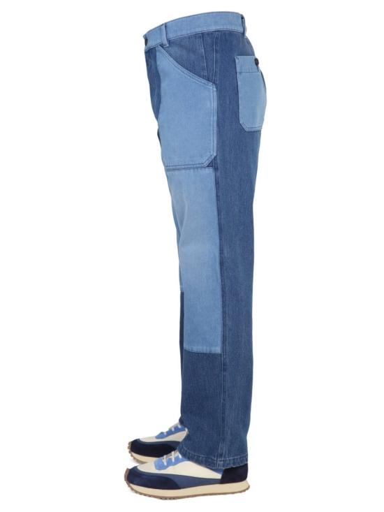  에트로 데님 팬츠 워커 진 블루 - ETRO