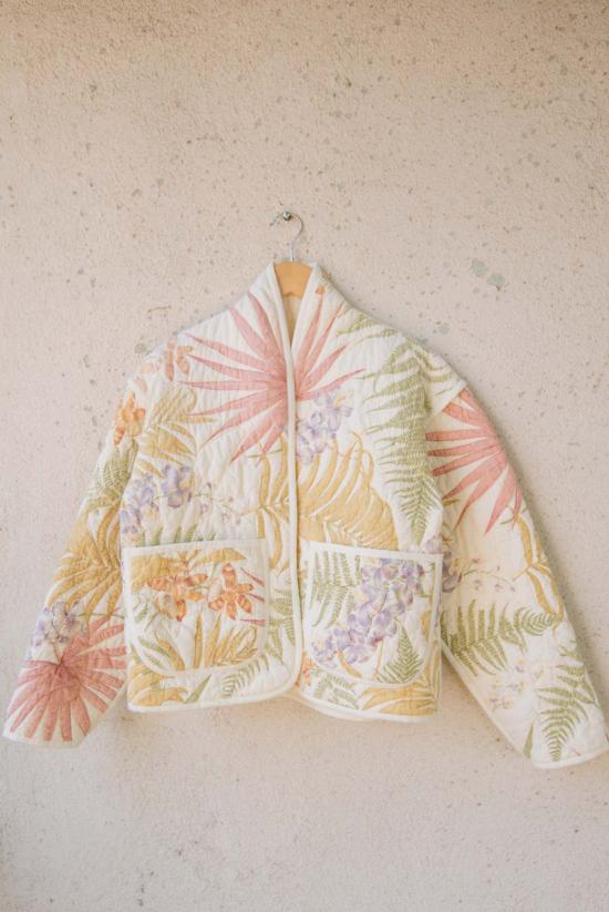  제스 미니 자켓 라이트 라구나 주니퍼 크롭 코트 라이트 라구나 - JESS MEANY