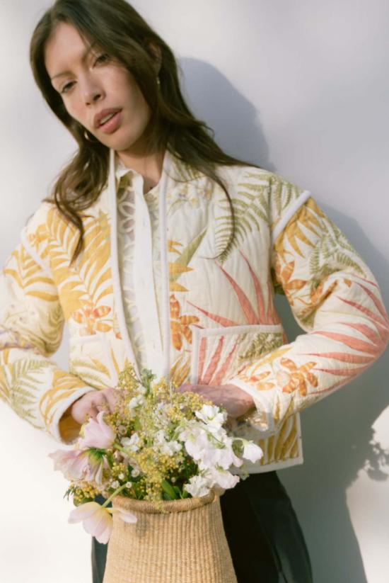  제스 미니 자켓 라이트 라구나 주니퍼 크롭 코트 라이트 라구나 - JESS MEANY