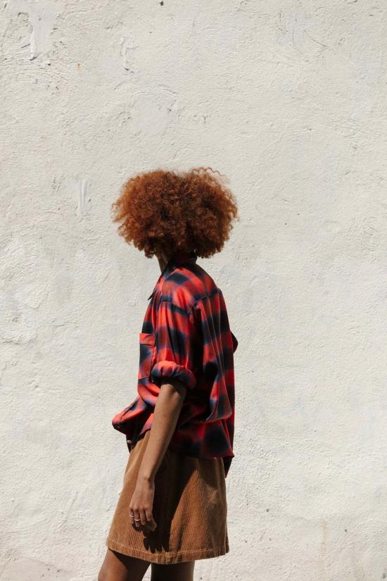  Carleen 숏 스커트 칼린 A라인 미니스커트 - OTHER BRANDS