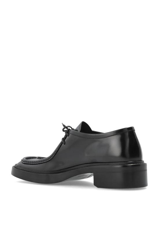  생로랑 드레스 슈즈 가죽 구두 뉴 버번 블랙 - SAINT LAURENT