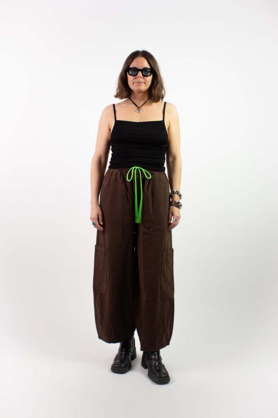  밀스 크롭 팬츠 식사 셰프 판트