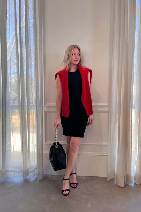  Alfie 숏 원피스 알피 캐리 드레스 블랙