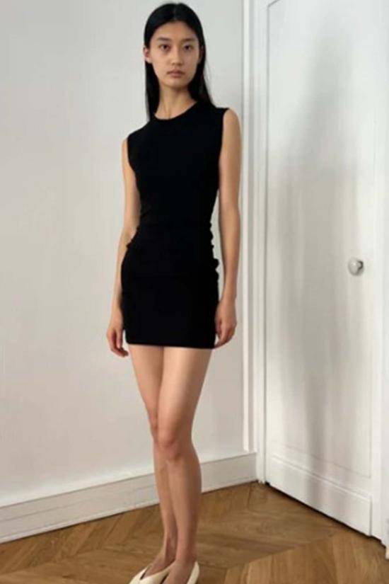  Alfie 숏 원피스 알피 캐리 드레스 블랙 - ALFIE