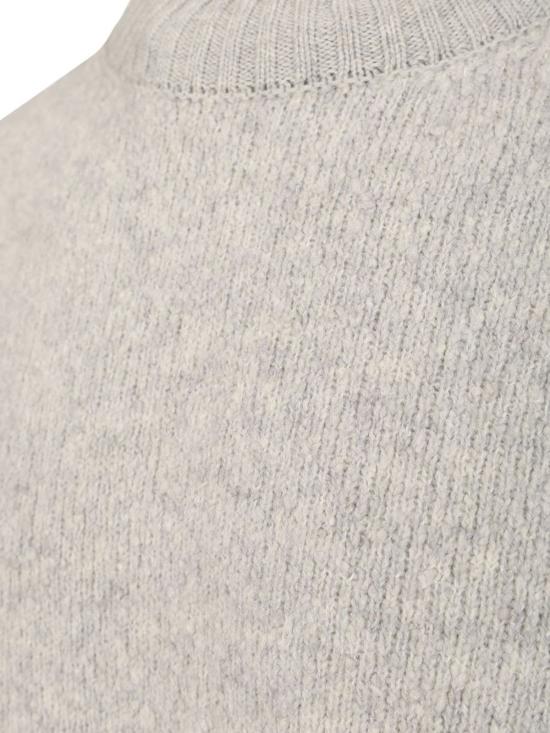  스톤 아일랜드 스웨터 오가닉 코튼 크루넥  (잉글리시 립스, 그레이) - STONE ISLAND