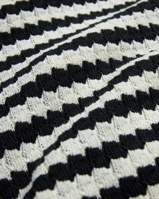  KROST 긴팔 셔츠 크로스트 셰브론 자카드 니트 셔츠 - OTHER BRANDS