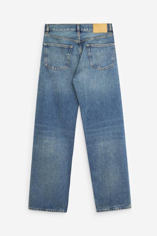  선플라워 데님 팬츠 해바라기 스탠다드 진 시안 - SUNFLOWER