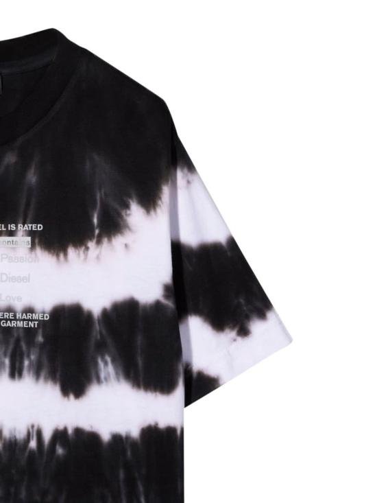  [키즈] 디젤 트레이닝 상의 키즈  오버 마글리에타 티셔츠 화이트 - DIESEL