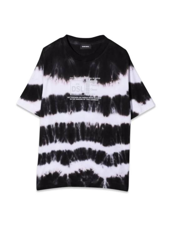  [키즈] 디젤 트레이닝 상의 키즈  오버 마글리에타 티셔츠 화이트