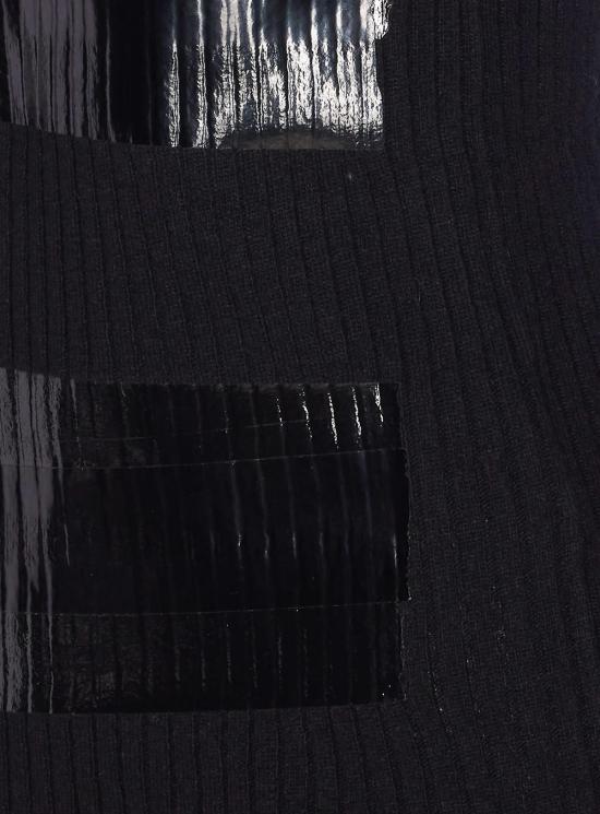  MM6 메종마르지엘라 터틀넥 Mm6 메종 마르지엘라 스웨터 블랙 - MM6 MAISON MARGIELA