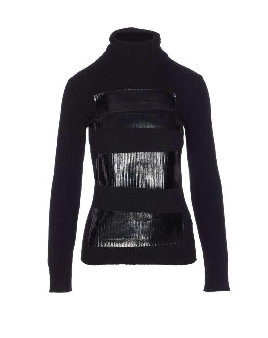  MM6 메종마르지엘라 터틀넥 Mm6 메종 마르지엘라 스웨터 블랙