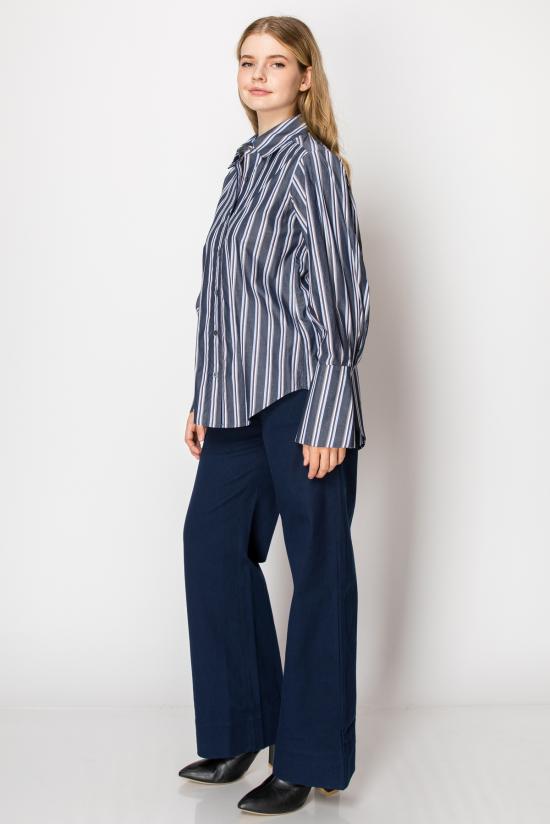  Mona Thalheimer 셔츠 모나 탈하이머 티나 스트라이프 버튼다운 셔츠 - MONA THALHEIMER