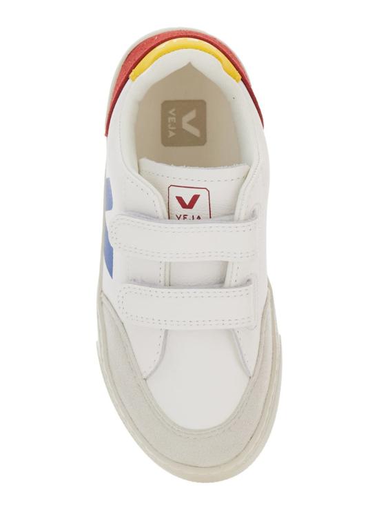  [키즈] 베자 스니커즈 키즈 Veja V 12 로우 탑 스니커즈 화이트 - VEJA