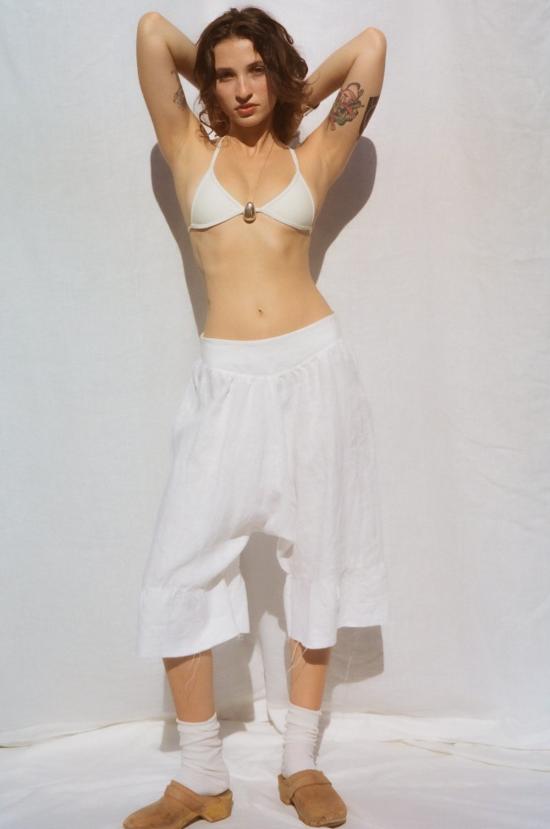  mare perpetua 스트레이트 팬츠 바스크 블루머스