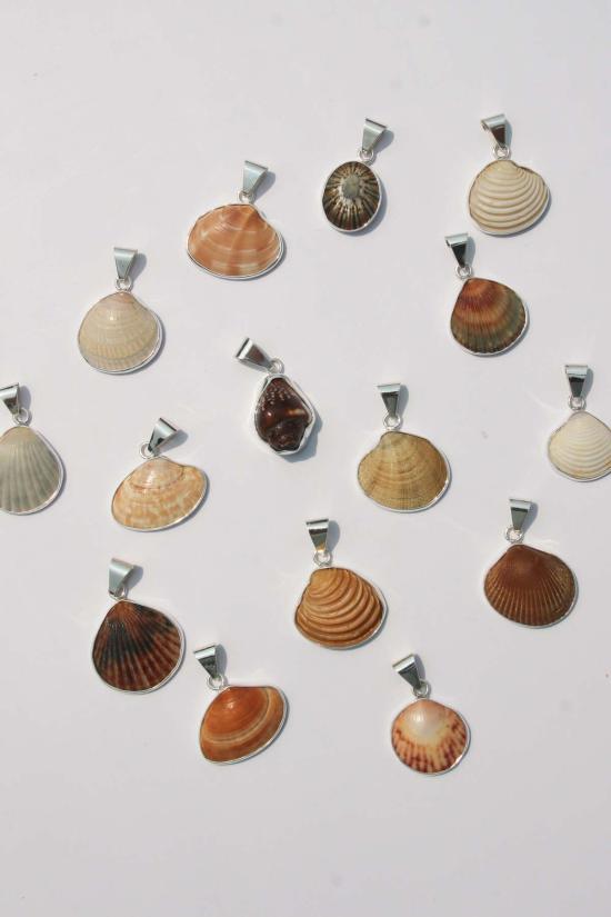  오디세이아 목걸이/팬던트 Odissea Ny Xs 스몰 쉘 펜던트 - ODISSEA