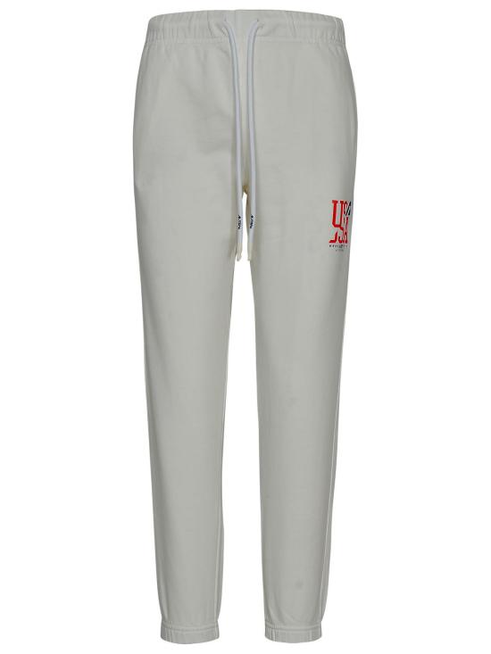  오트리 트레이닝/조거 팬츠 코튼 조거 스웨트팬츠 화이트