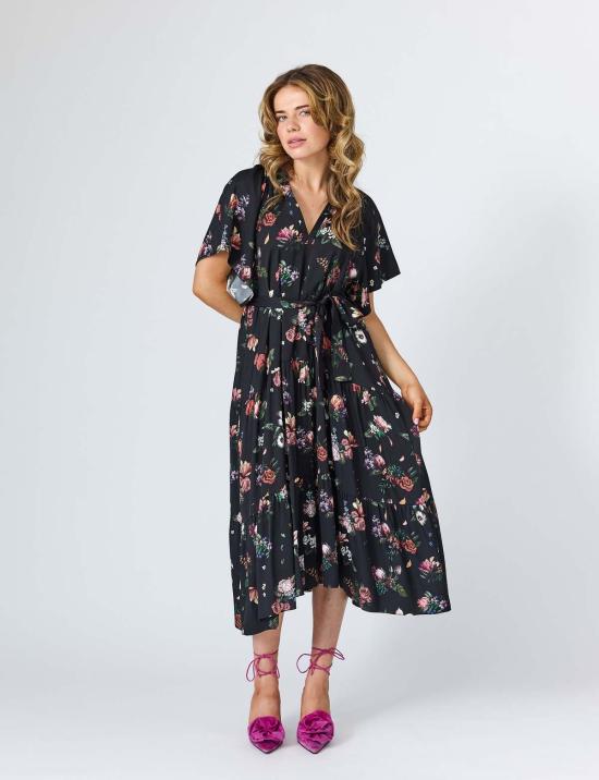  린제이 니콜라스 뉴욕 롱 원피스 린지 니콜라스 뉴욕 사라 맥시 드레스 블랙 - LINDSAY NICHOLAS NEW YORK