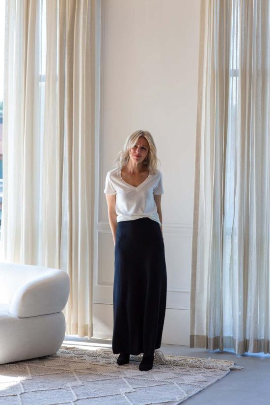  에태르네 반팔 티셔츠 에테르네 V넥 티셔츠 - ETERNE