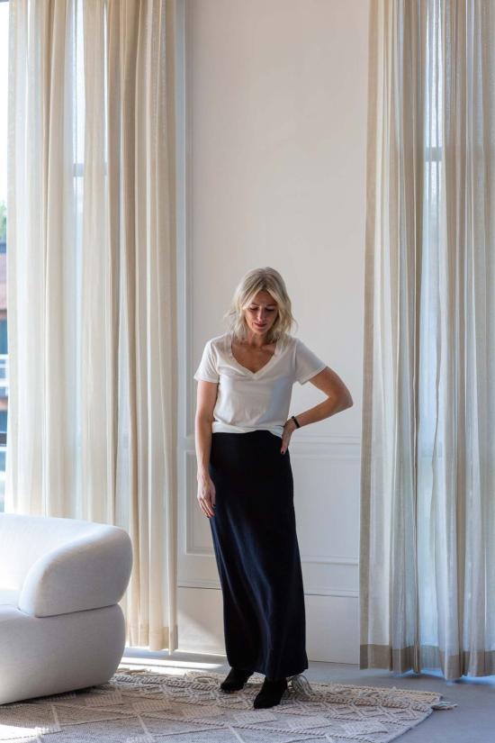  에태르네 반팔 티셔츠 에테르네 V넥 티셔츠 - ETERNE