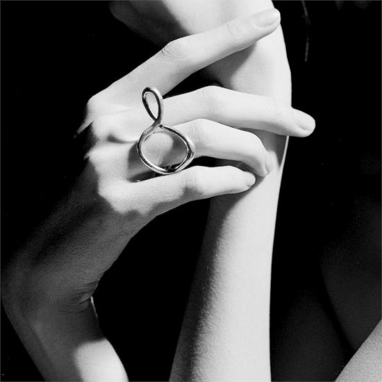  제인 다렌스부르그 반지 제인 다렌스버그 금속 고리 - JANE DARENSBOURG