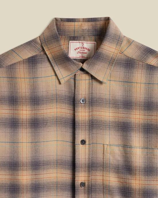  포르투기스플란넬 긴팔 셔츠 포르투갈 플란넬 사가 - PORTUGUESE FLANNEL