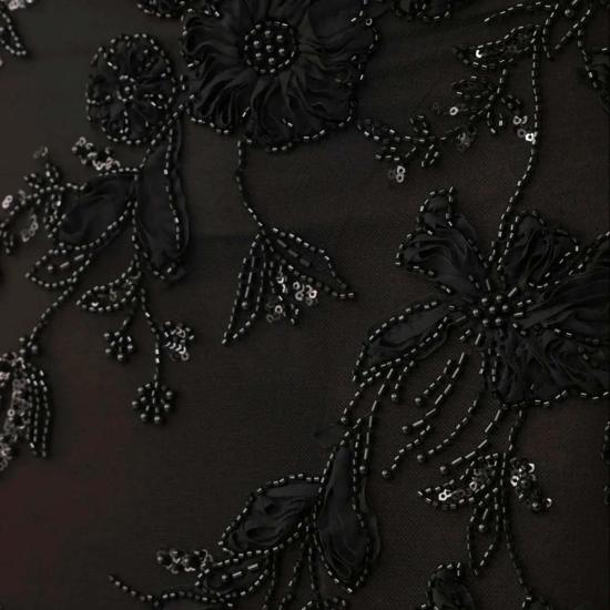  사우 리 롱 원피스 새미 드레스 블랙 - SAU LEE