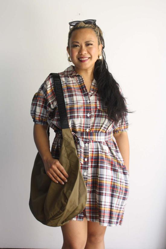  Myrtle 숏 원피스 머틀 키키 드레스 어거스트 플래드 - OTHER BRANDS